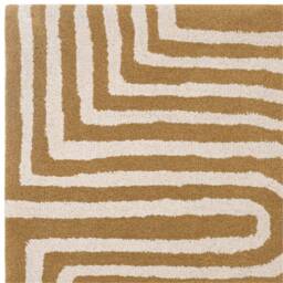 Reef Rug 120x170cm RF28 Curve Ochre Rug - thumbnail 4
