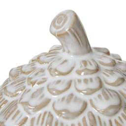 Large Ceramic Pine Cone Trinket Dish With Lid - thumbnail 3
