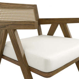 ARIZONA SMOKED ECRU CHAIR - thumbnail 5