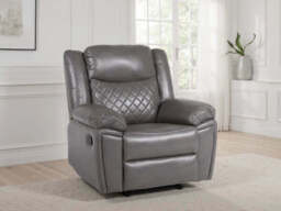 Myra Recliner Sofa Grey Armchair - thumbnail 2
