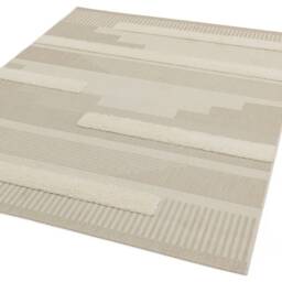 Monty 160x230cm MN06 Natural/Cream Geometric Rug - thumbnail 3
