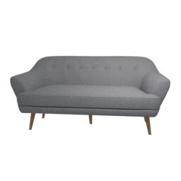Three Seater Sofa Light Grey - thumbnail 4