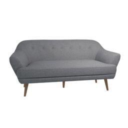Three Seater Sofa Light Grey - thumbnail 3