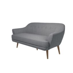 Three Seater Sofa Light Grey - thumbnail 5