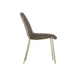 CARLO TAUPE / GOLD DINING CHAIR (Set Of 2) - thumbnail 3