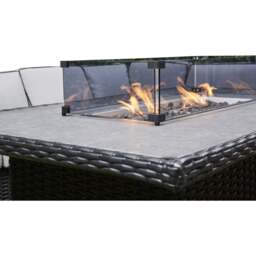Monaco Rattan Corner Sofa Firepit Adjustable Table And Two Stools - thumbnail 6