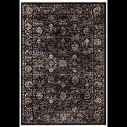 Sovereign 200x290cm Black Vintage Floral Rug - thumbnail 2