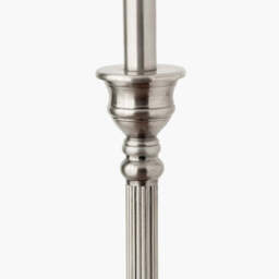 Canterbury Antique Silver Metal Floor Lamp Base - thumbnail 4