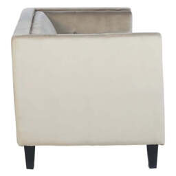 Felisa 3 Seat Mink Velvet Sofa - thumbnail 5