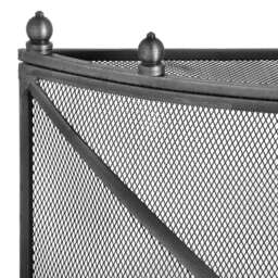 Mesh Fireguard in Antique Pewter Effect Finish - thumbnail 3