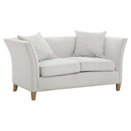 Sutton Two Seat Grey Fabric Sofa - thumbnail 2