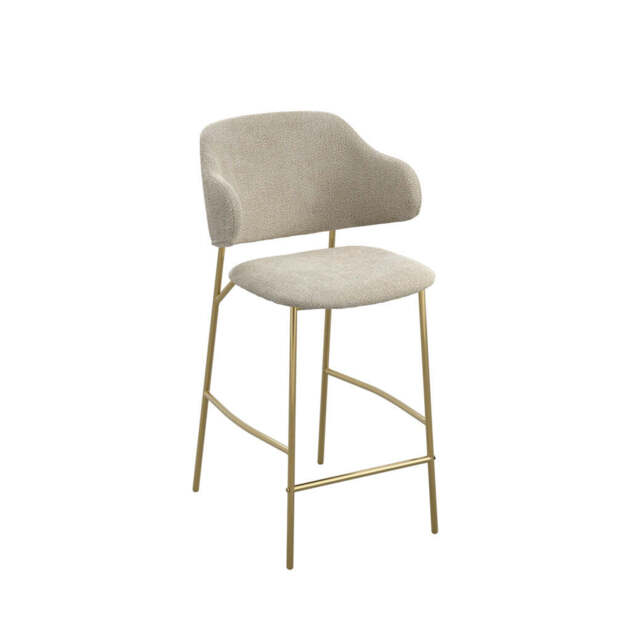 Dorchester Wheat and Gold Counter Stool (Set Of 2) - image 1