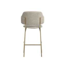 Dorchester Wheat and Gold Counter Stool (Set Of 2) - thumbnail 4