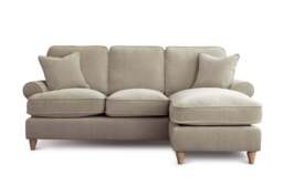 Right Hand Chaise Sofa Manhattan Putty The Great Sofa Company - Victoria - Bromfield - Lola - Alfie - Mari - Longfellow - Duresta Style - thumbnail 2