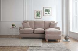Right Hand Chaise Sofa Manhattan Putty The Great Sofa Company - Victoria - Bromfield - Lola - Alfie - Mari - Longfellow - Duresta Style - thumbnail 5