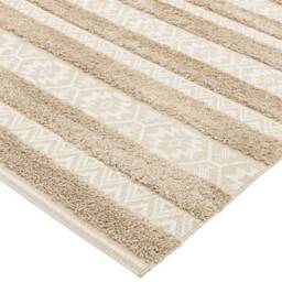 Monty 120x170cm MN04 Natural/Cream Stripe Rug - thumbnail 3