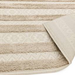 Monty 120x170cm MN04 Natural/Cream Stripe Rug - thumbnail 4