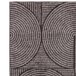 Muse 080x150cm Charcoal Swirl Rug MU01 Rug - thumbnail 4