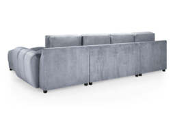 Azzuro Sofa Grey U Shape Corner Morgan - Malvern - Somerford - Calix - Euphoria - Plush Style - thumbnail 6
