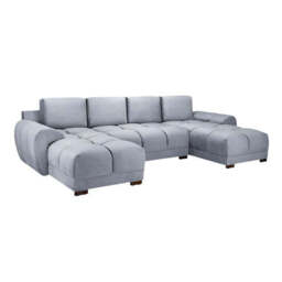 Azzuro Sofa Grey U Shape Corner Morgan - Malvern - Somerford - Calix - Euphoria - Plush Style - thumbnail 2