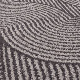 Muse 160x230cm Charcoal Swirl Rug MU01 Rug - thumbnail 6