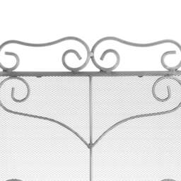 Heavy Large Antique Silver Fire Screen - thumbnail 2