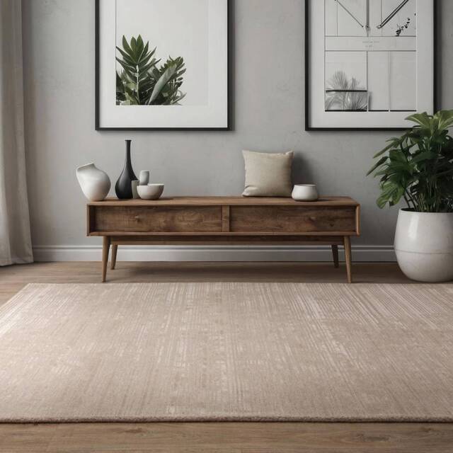 Henley 200x290cm Putty Rug by Furniture Edit | ufurnish.com