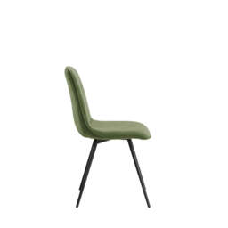 Maxi Moss and Black Dining Chair (Set Of 2) - thumbnail 5