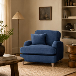 Arm Chair Manhattan Navy The Great Sofa Company - Piper - Vienna - Arthur - Emeline - Swift - Morris - thumbnail 1