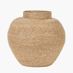 Seagrass Natural Urn Shaped Basket