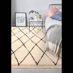 Rocco Rug 120x170cm RC08 CREAM DIAMOND Rug - thumbnail 1