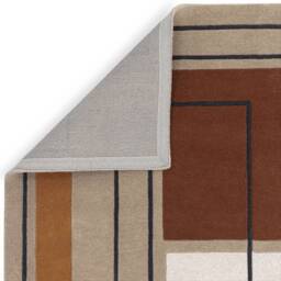 Reef Rug 200x290cm RF20 Outline Terracotta Rug - thumbnail 5