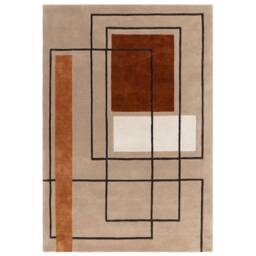 Reef Rug 200x290cm RF20 Outline Terracotta Rug - thumbnail 2