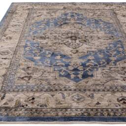 Sovereign 240x330cm Blue Medallion Rug - thumbnail 3