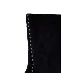 Kensington Townhouse Black Velvet Studded Dining Chair - thumbnail 6