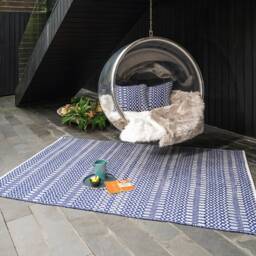 Halsey Rug 160x230cm Blue Rug - thumbnail 1