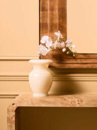 Mota Burl Wood Design Curved Console Table - thumbnail 1