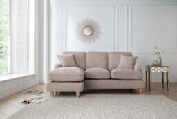 Left Hand Chaise Sofa Manhattan Putty The Great Sofa Company - Piper - Vienna - Arthur - Emeline - Swift - Morris - thumbnail 3