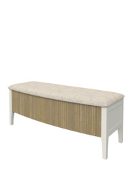 Abbeydale Soft Natural Blanket Box - thumbnail 3