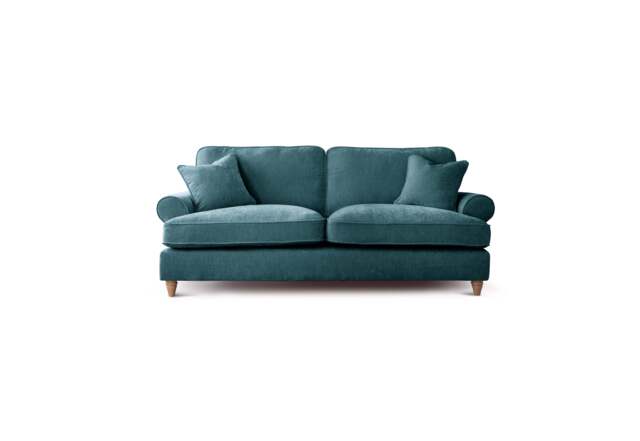 3 Seater Sofa Manhattan Emerald The Great Sofa Company - Victoria - Bromfield - Lola - Alfie - Mari - Longfellow - Duresta Style - image 1