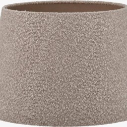 Martigues 50cm Taupe Boucle Tapered Lampshade - thumbnail 4