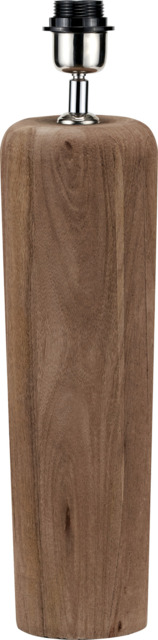 Inaya Natural Tapered Large Wood Table Lamp Base