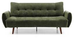 Eryx Olive Chenille Alex Sofa Bed - thumbnail 1