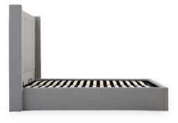 Neptune Grey Faux Wool Super King Emerson Multi-Lift Ottoman Bed - thumbnail 3