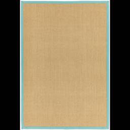 Sisal 200x300cm Linen/Aqua Rug - thumbnail 2
