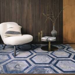 Aurora 200x290cm Hexagon Rug AU19 Rug - thumbnail 1