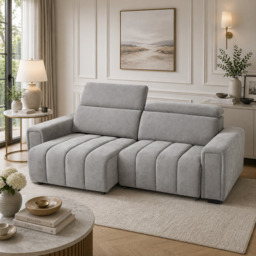 Molly Electric Sofabed Grey 3 Seater - thumbnail 1