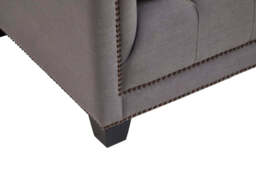 Surina 2 Seat Grey Fabric Sofa - thumbnail 6