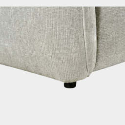 Turin Electric Recliner Sofa Silver Right Hand Corner - thumbnail 4