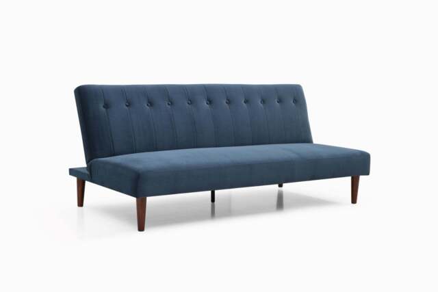 Athena Ink Velvet Corin Sofa Bed - image 1